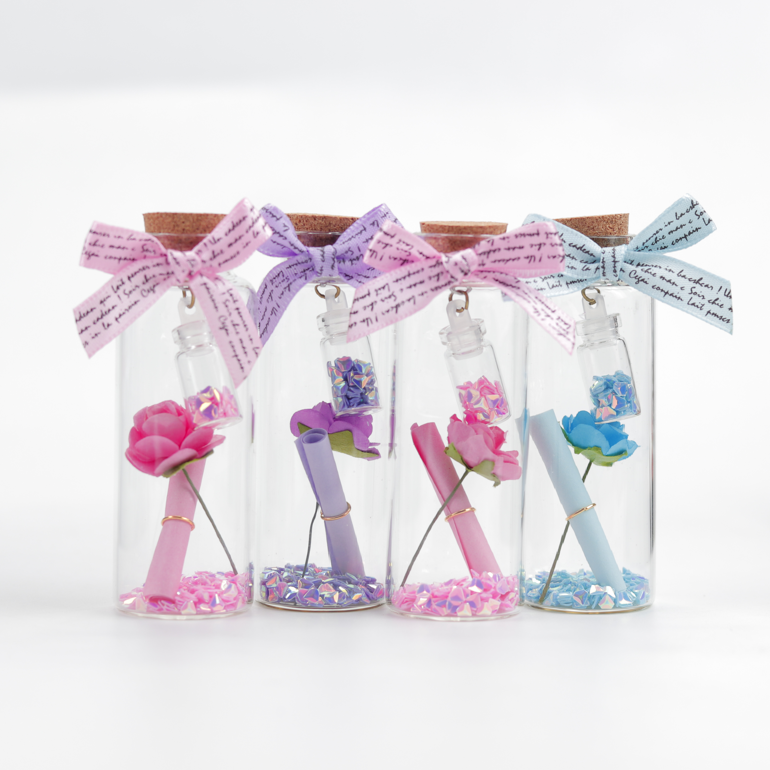 Wishing Cork Bottle cute mini bottle for Message, Love Letter Paper Eid Present , Wedding Craft Gift Valentine Special Wishing Cork Bottle cute mini bottle for Message, Love Letter Paper Eid Present , Wedding Craft Gift Valentine Special - Image 1